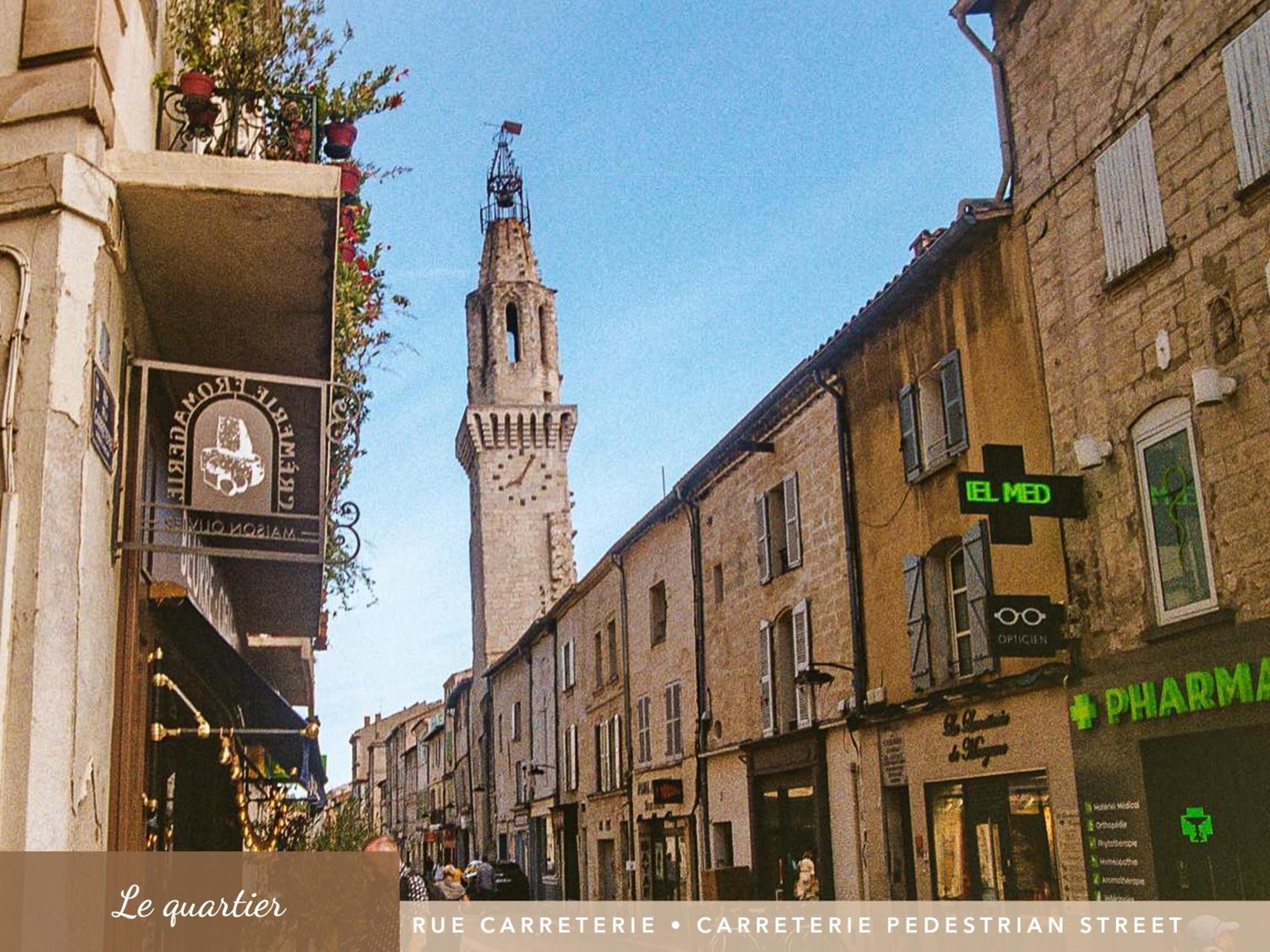 Les Appartements Du Clocher Avignone Esterno foto
