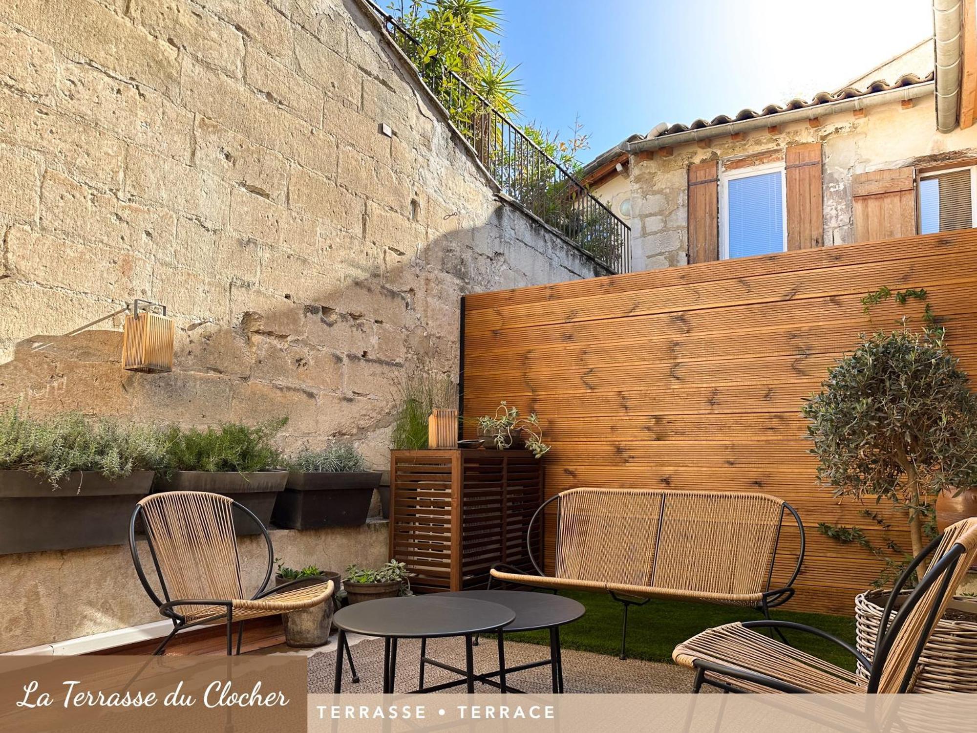 Les Appartements Du Clocher Avignone Esterno foto